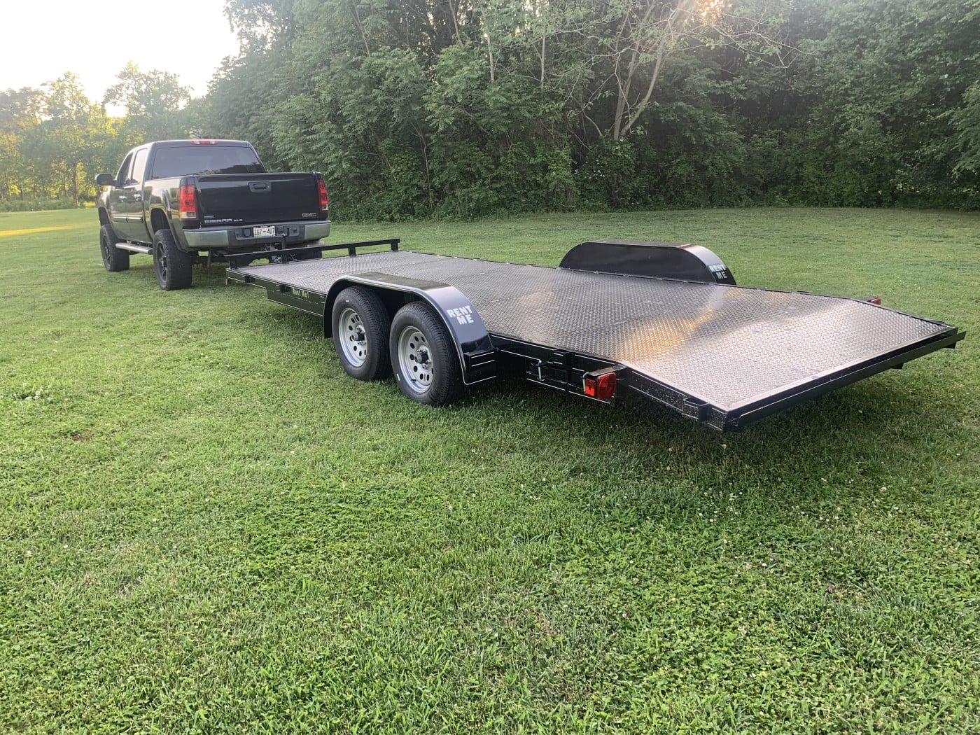 20 foot car hauler 