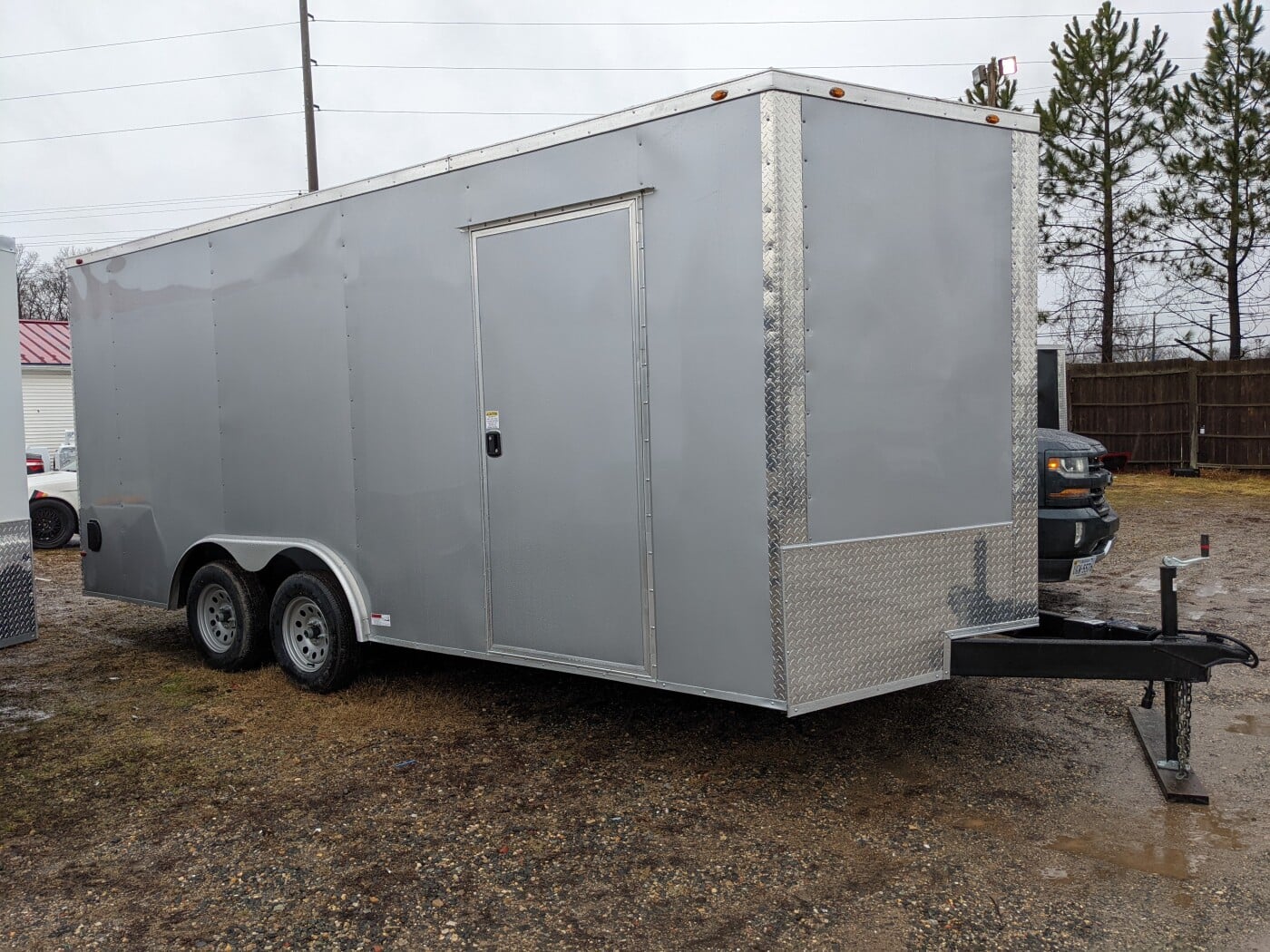 2023 J&CS 8.5X18TA 18' x 8.5' Enclosed 7k GVWR
