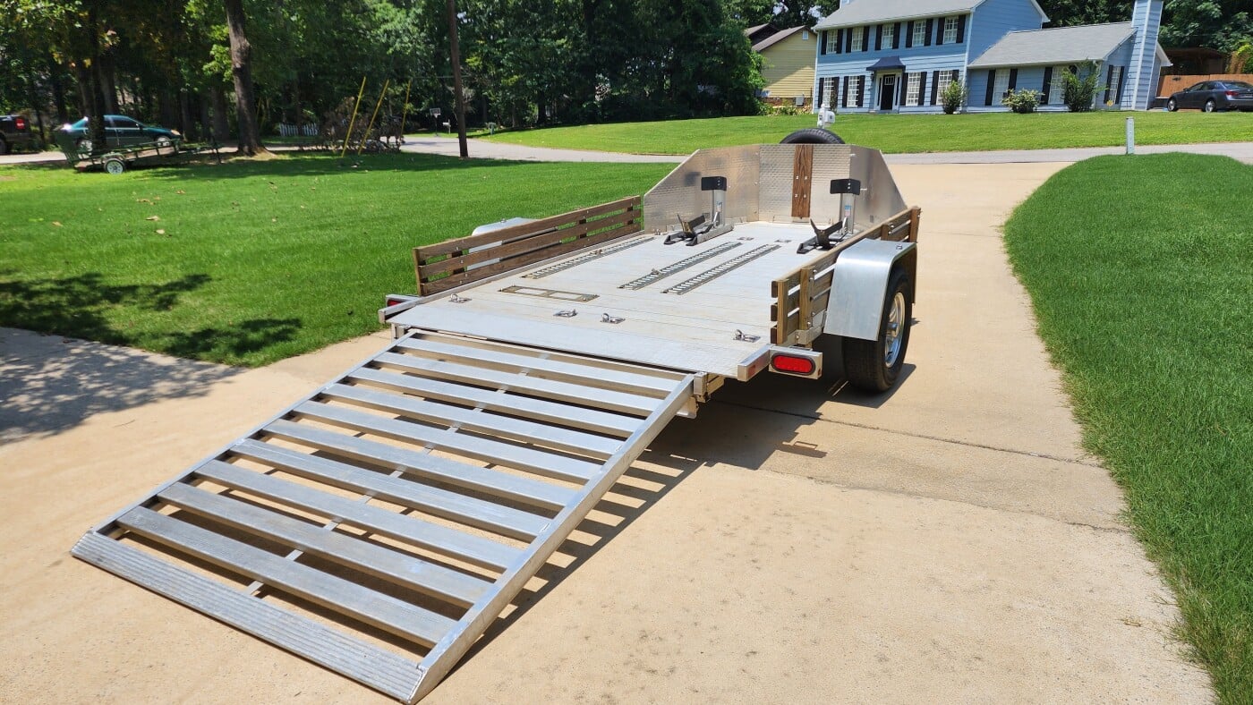Aluma MC210 Motorcycle Trailer