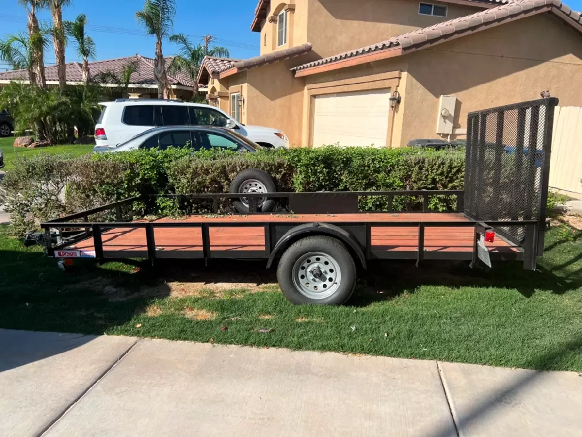 12 ft. utility trailer