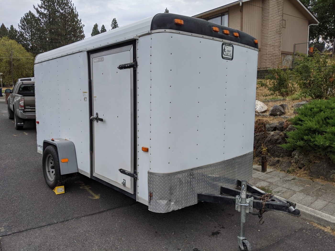 6' x 12' Enclosed Trailer - Ramp Door