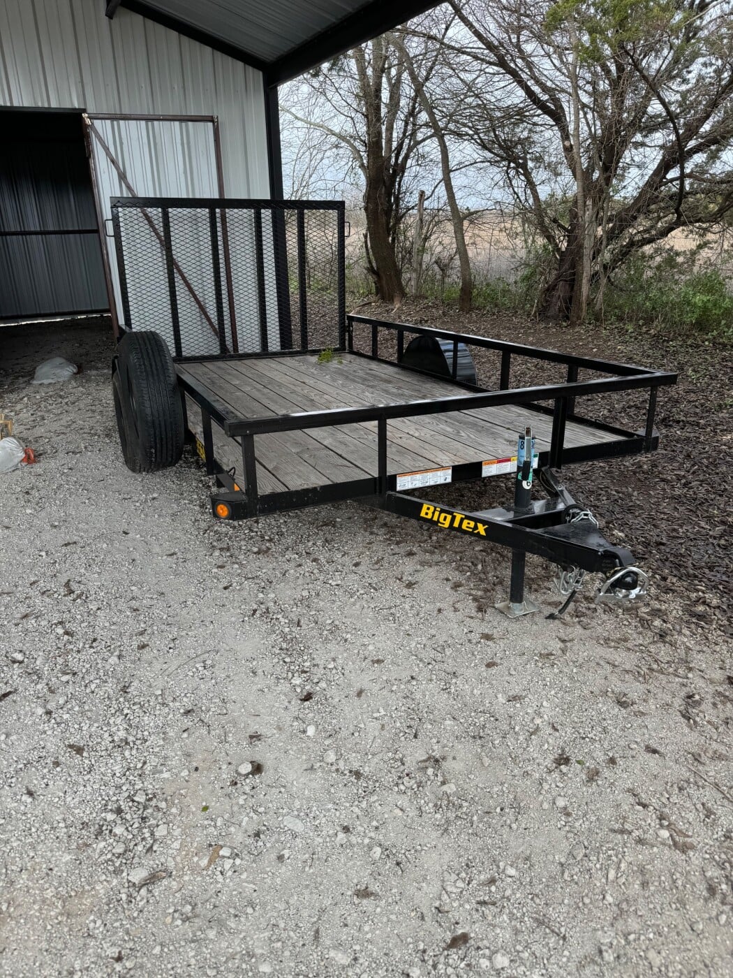 2023 Big Tex 76 inch by 12 ft Trailer