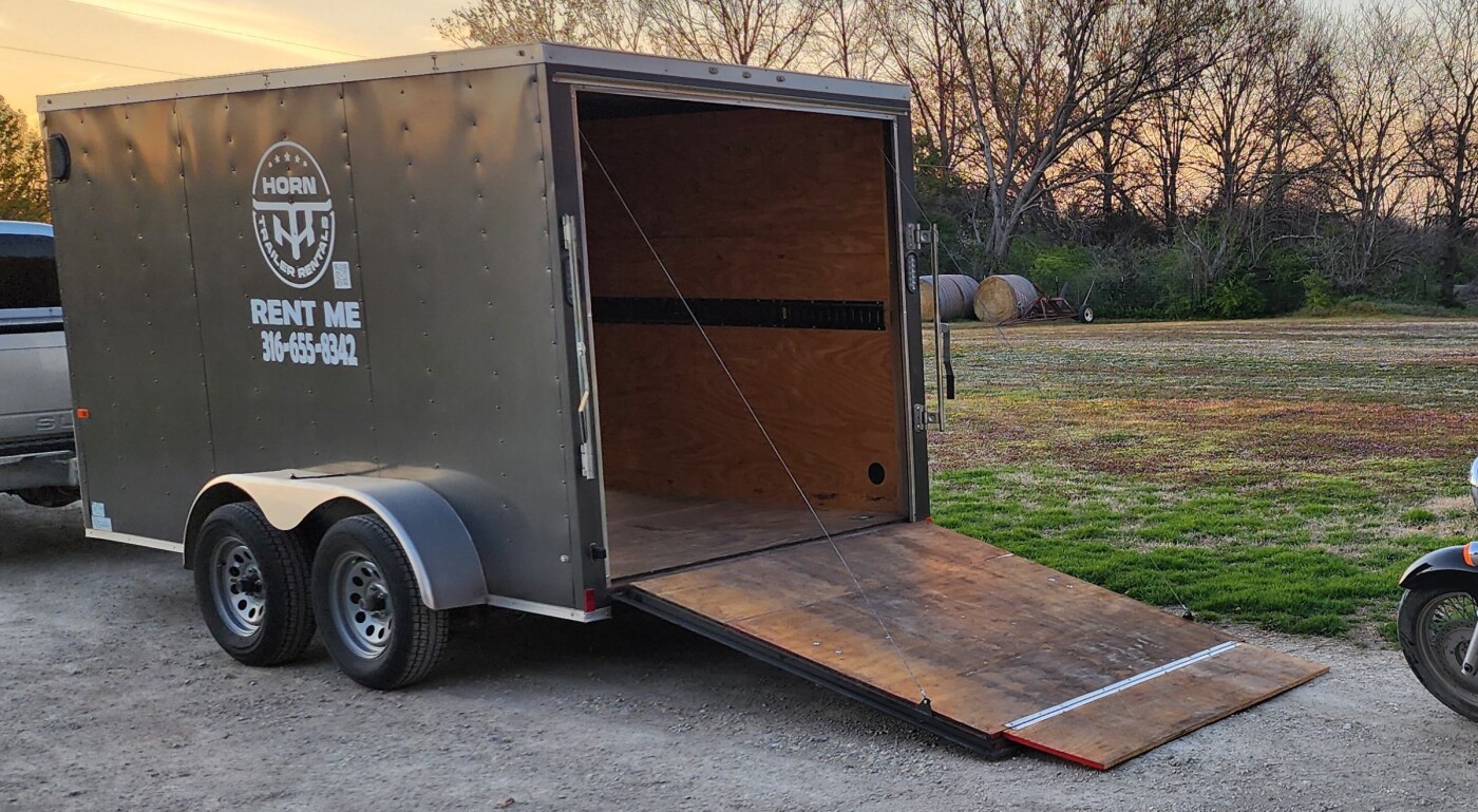 6x12 Rock Solid Enclosed Trailer