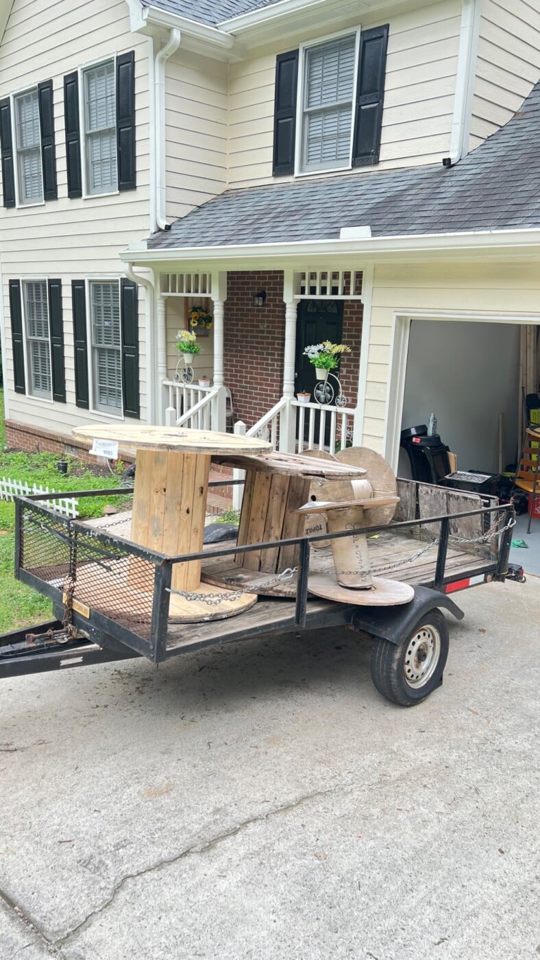 2020 Home made Utility trailer Tilting, 2k load