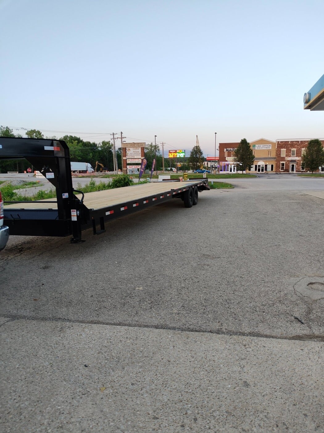 36' Flat bed