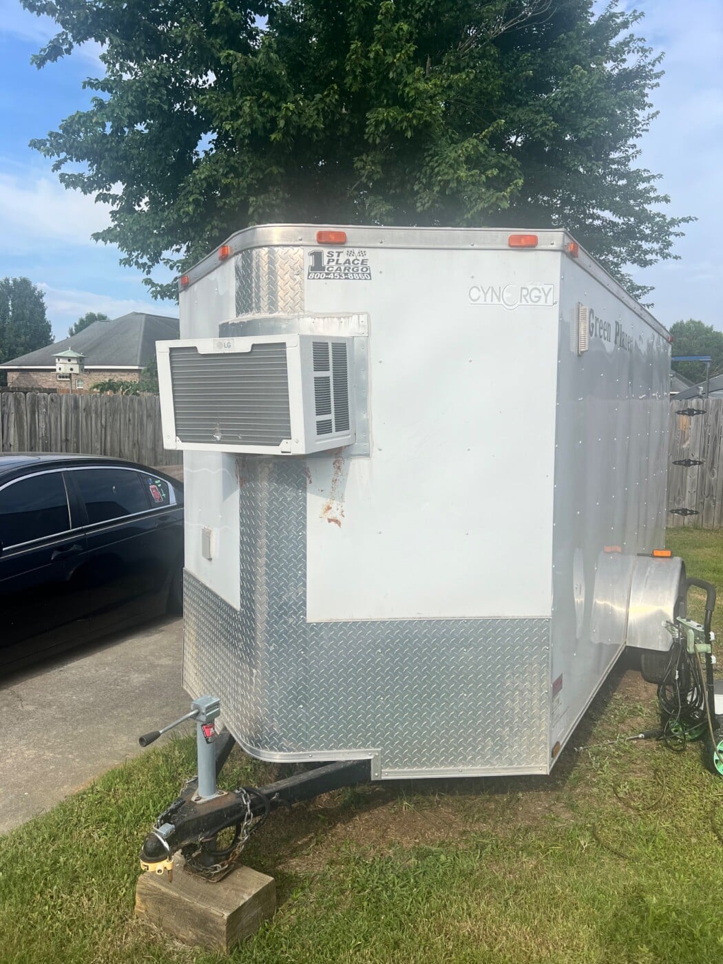 Enclosed Trailer Available for moving/hauling