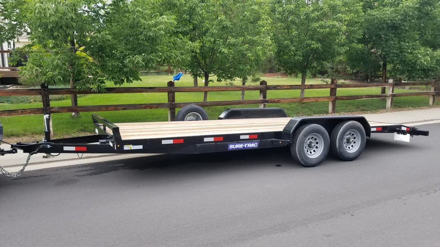 2019 SURE-TRAC 20' 10K  W/ WINCH