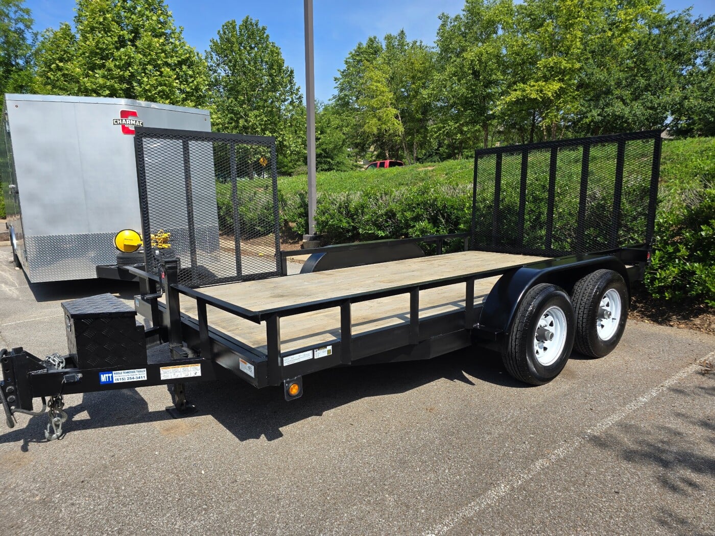 2020 MTT 10k 14 foot utility trailer