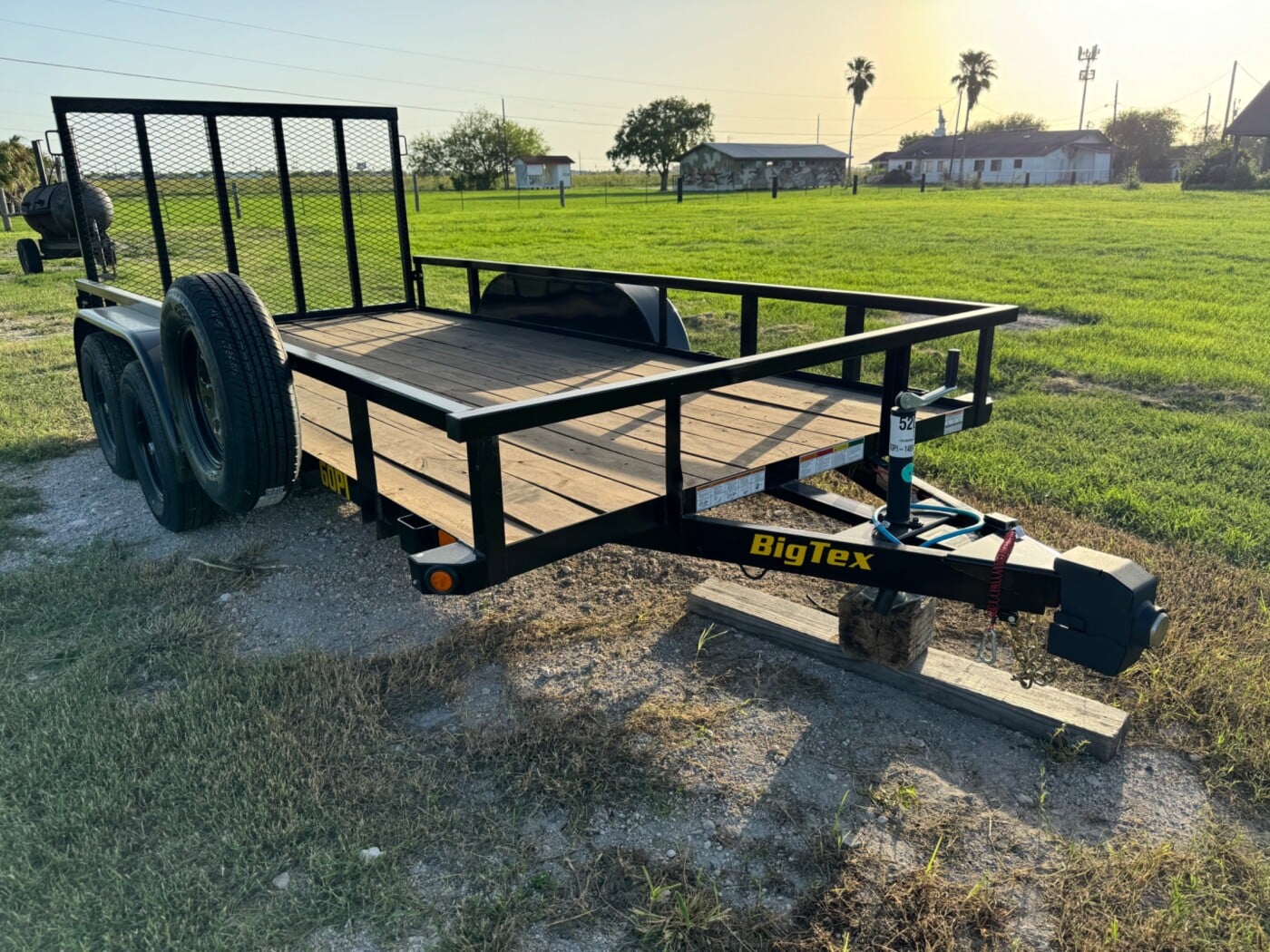 2024 BigTex 60 PI 14’ Heavy Duty Utility trailer