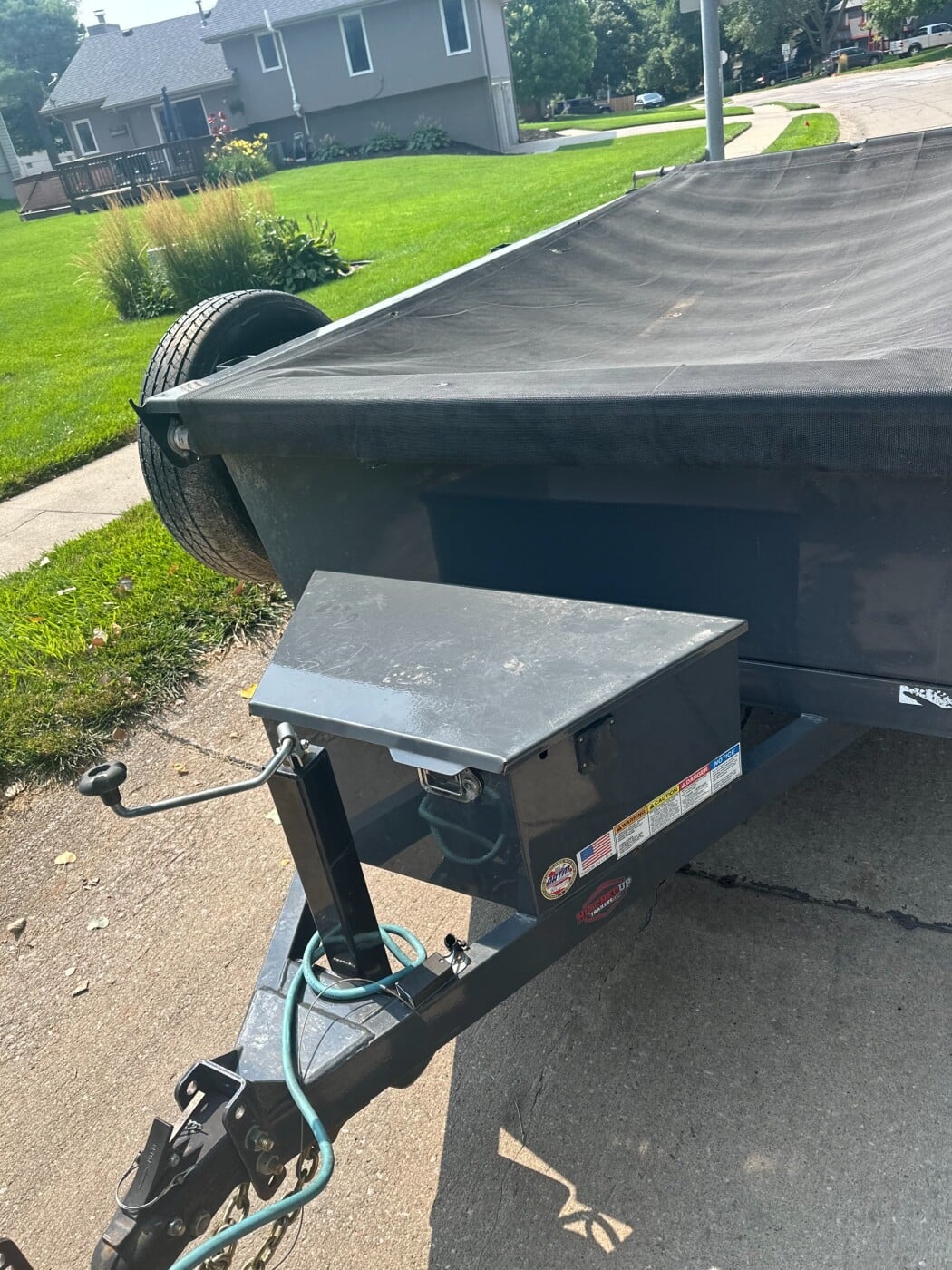 2020 Lamar 5’x10’ 7K Dump Trailer