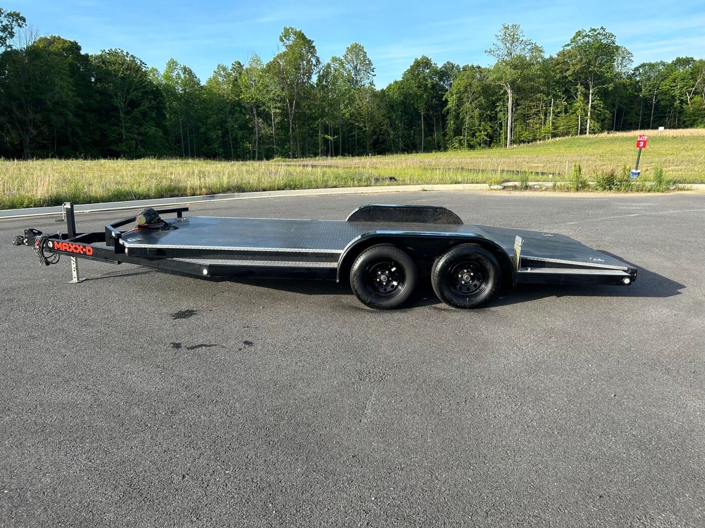 2021 Maxxd 7x18 Car Hauler Open Car Hauler