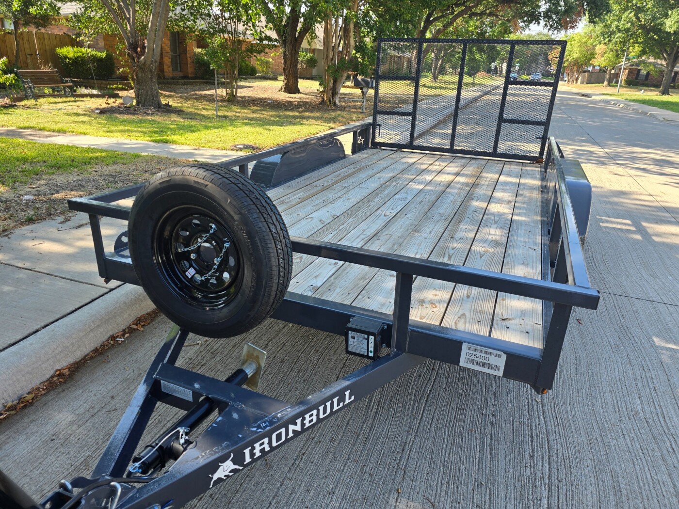 2023 IronBull UT14 14' Utility Trailer