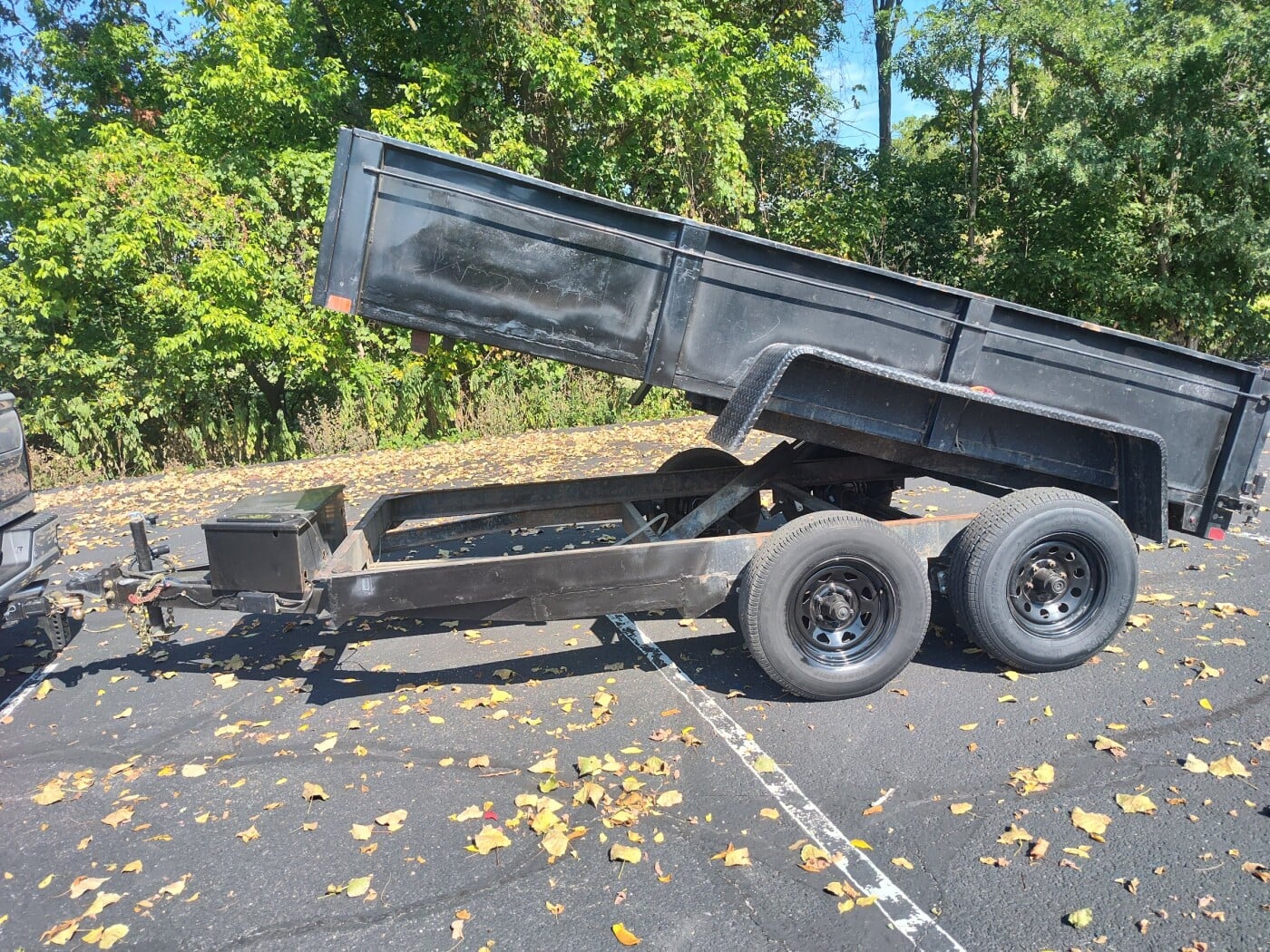 2022 BRIMAR 6x12 10k Hydraulic dump trailer