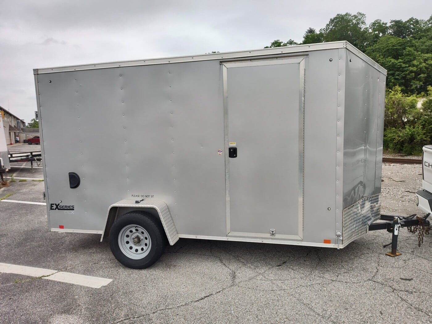 2021 Cargo express 6'x12' Enclosed, ramp w/ extra height