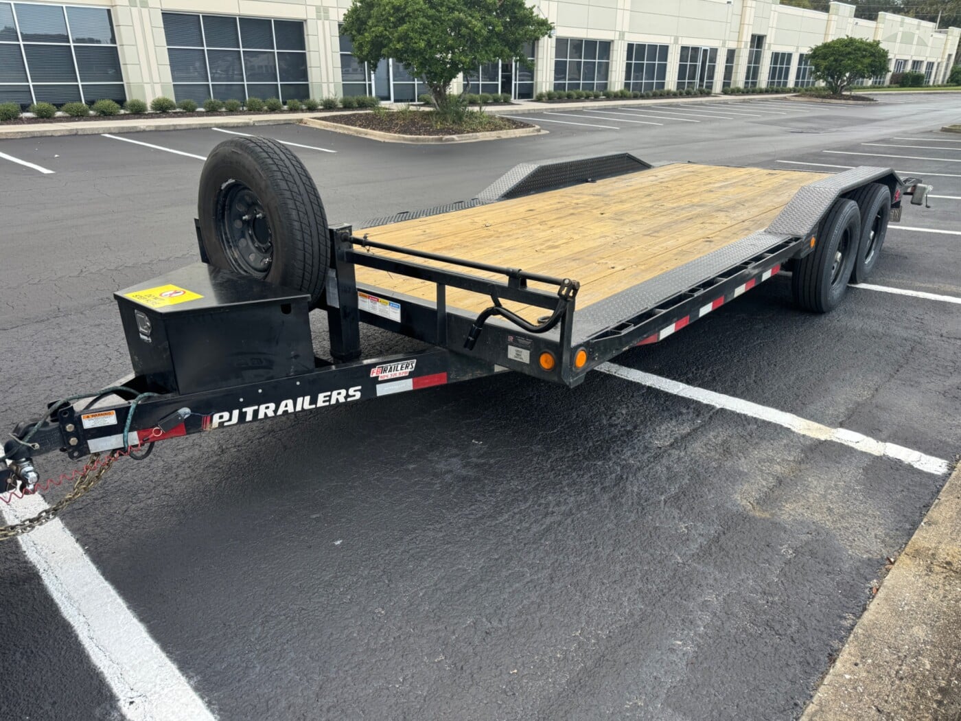 2023 PJ B6 20’ HD Equipment Trailer