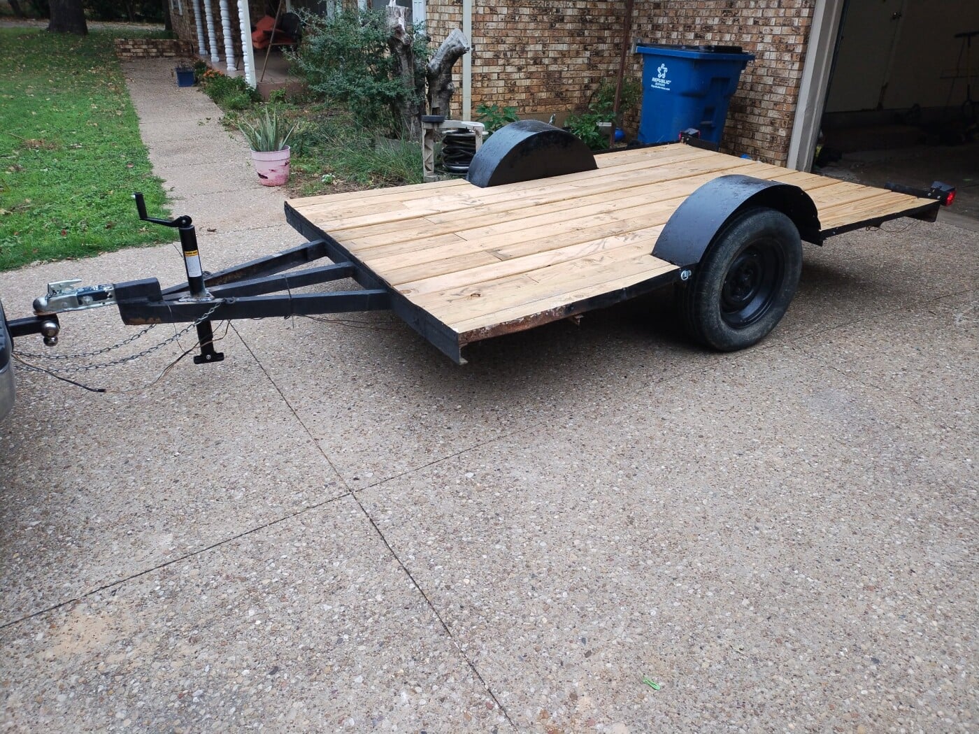 2024 Flatbed  wood 10'