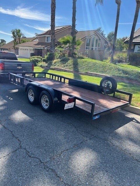 2021 Carson Flatbed/Utility Trailer 16Ft