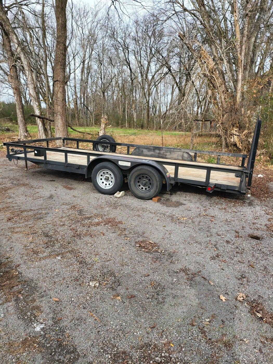 2022 Mastiff  20ft 20ft with rails