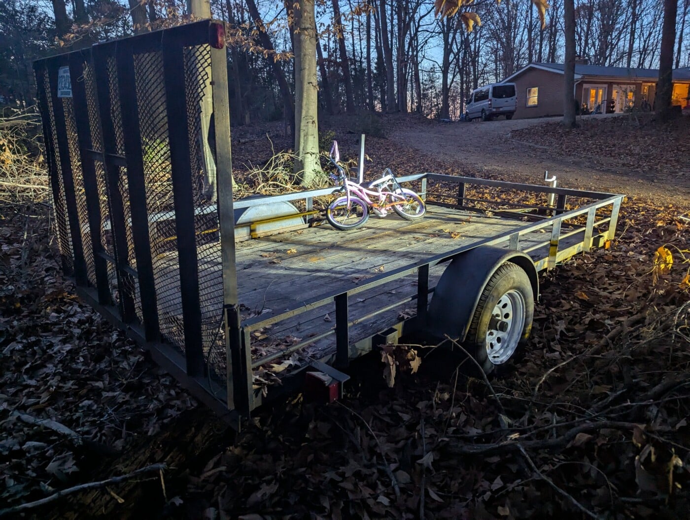 2002 Carry-On Utility Trailer 12 ft open utility trailer