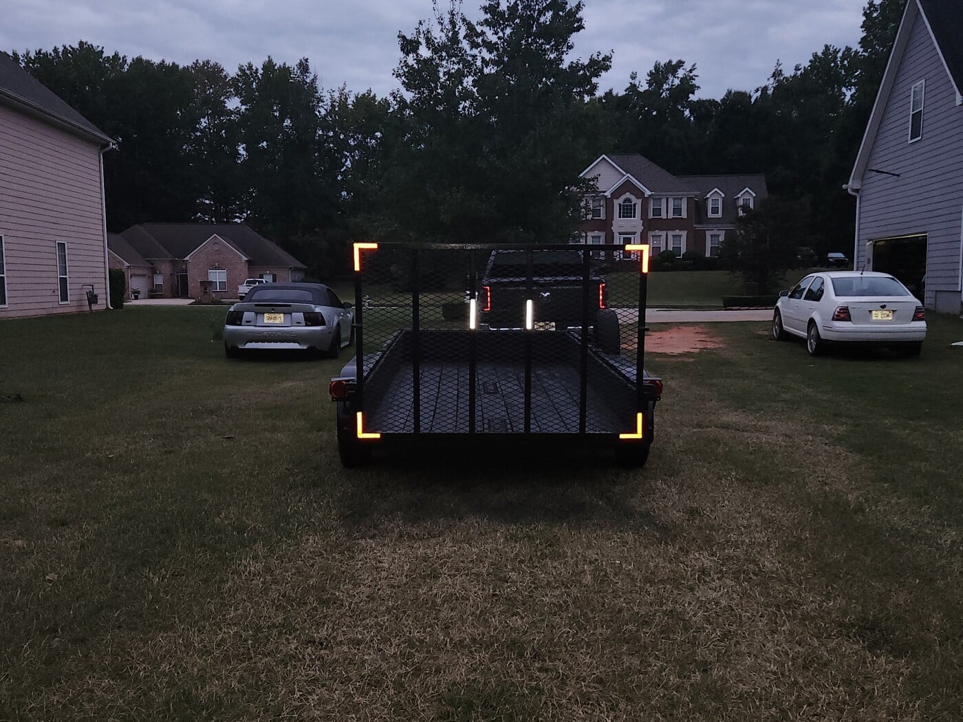 2012 C&W Trailers Utility 14x6 Tandem Axel with Ramp