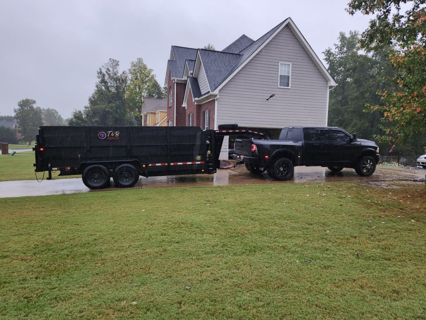 2018 Gator Made Dump Trailer 16x7x4 Tandem Axel Dump Trailer