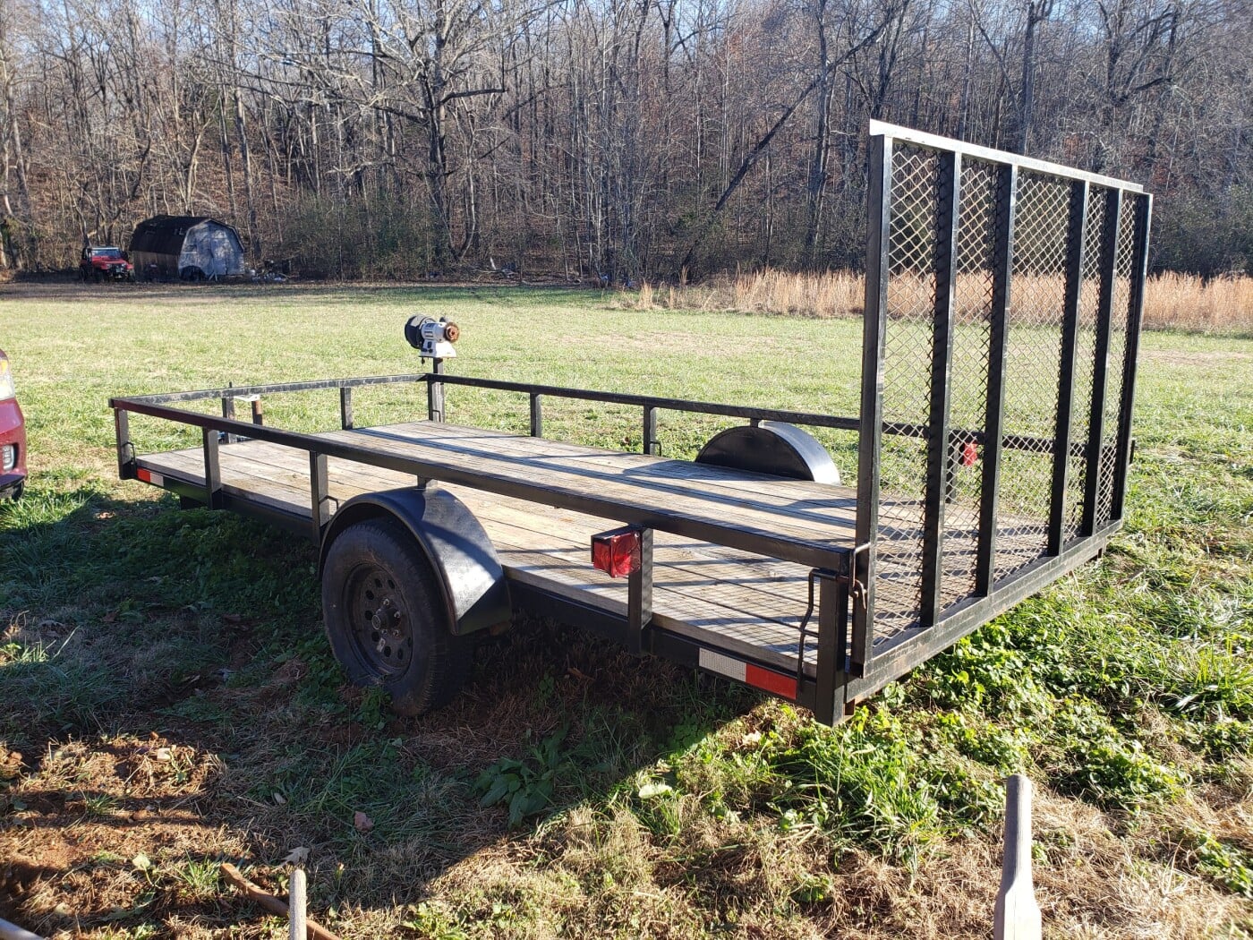 2020 Odessa Single Axle 14' Flat Bed Hauler