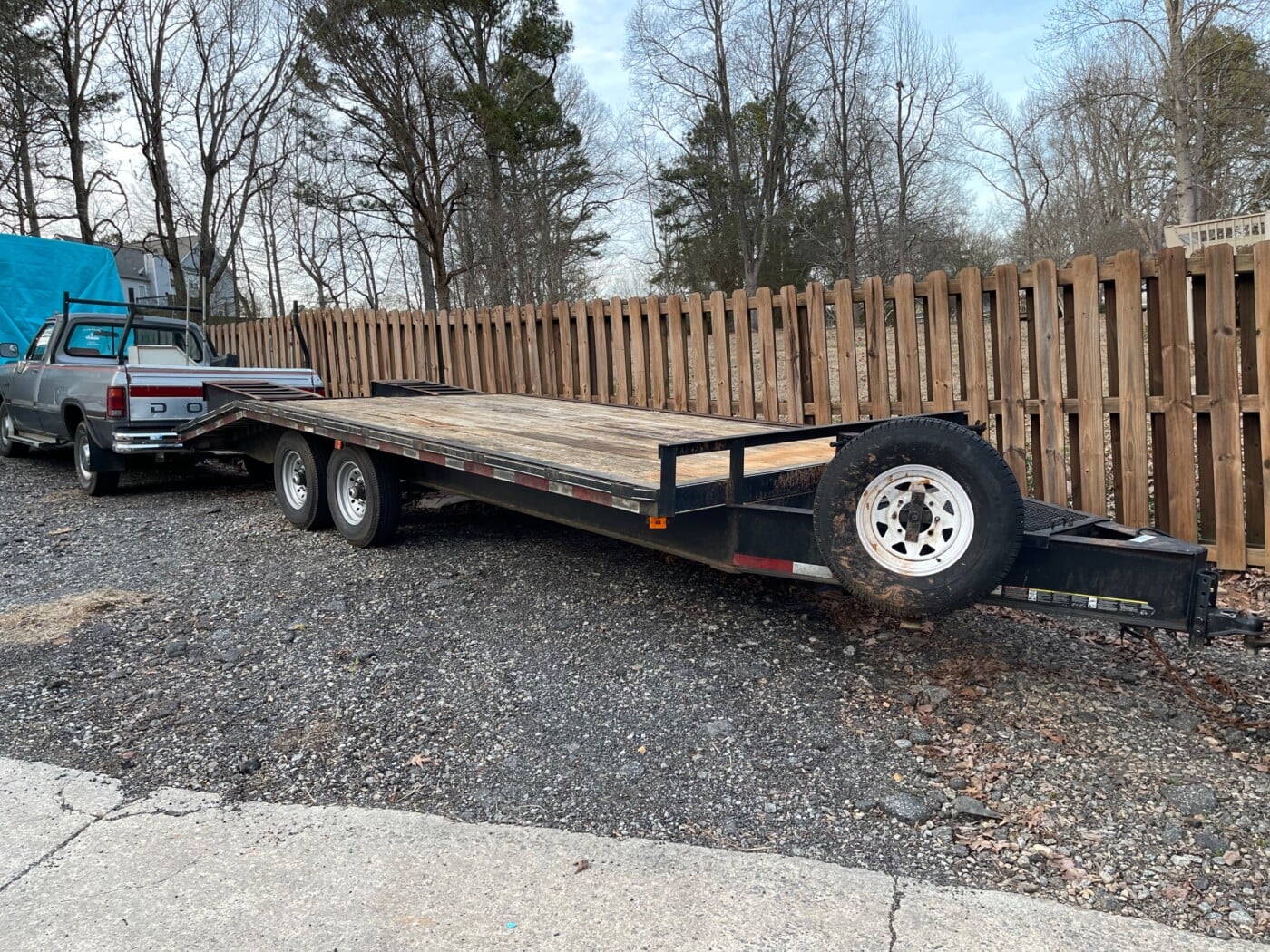 2013 Carry-on Trailer 8.5X20 14K Deckover Trailer