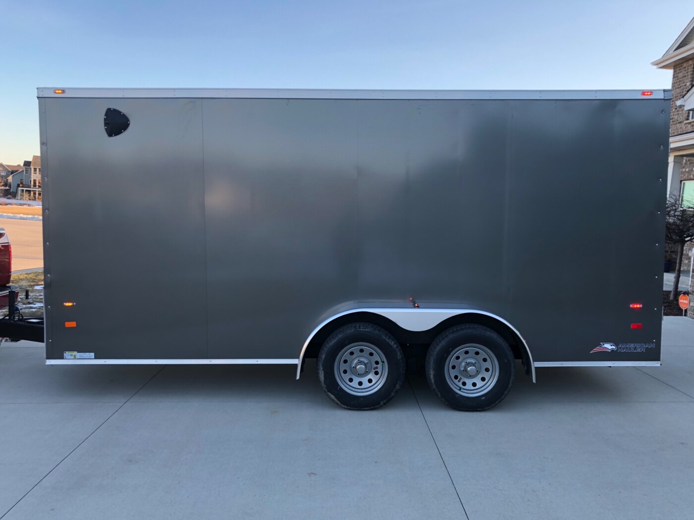 2019 American Hauler Night Hawk 7X16 Enclosed Trailer
