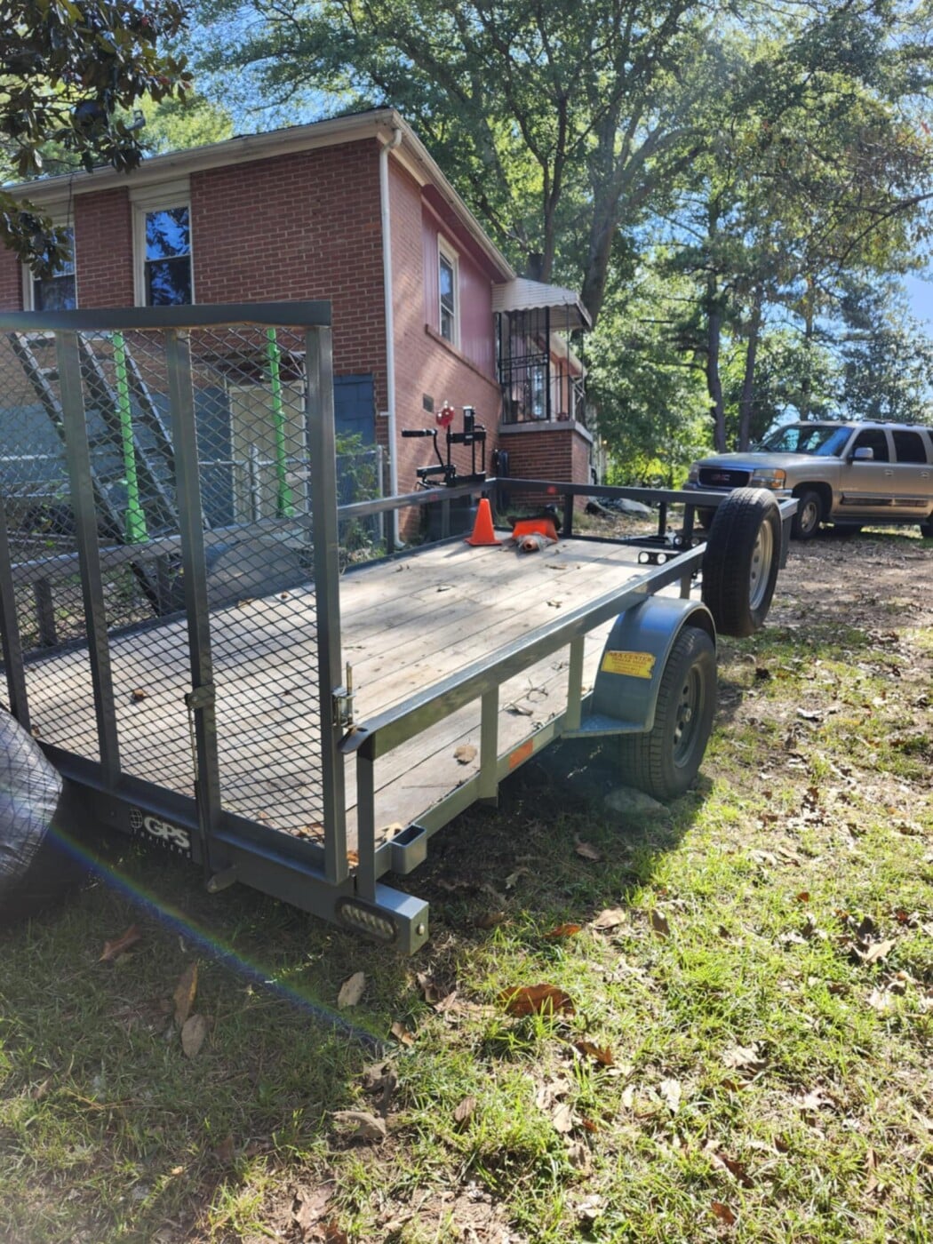 2019 Gps Trailers Utility Trailer 6x 15 Utility Trailer