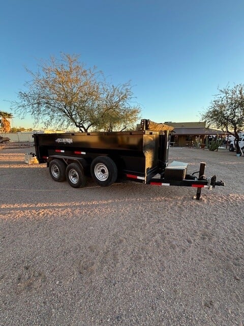 2024 Texas Pride 14' Dump Trailer 14' Dump Trailer