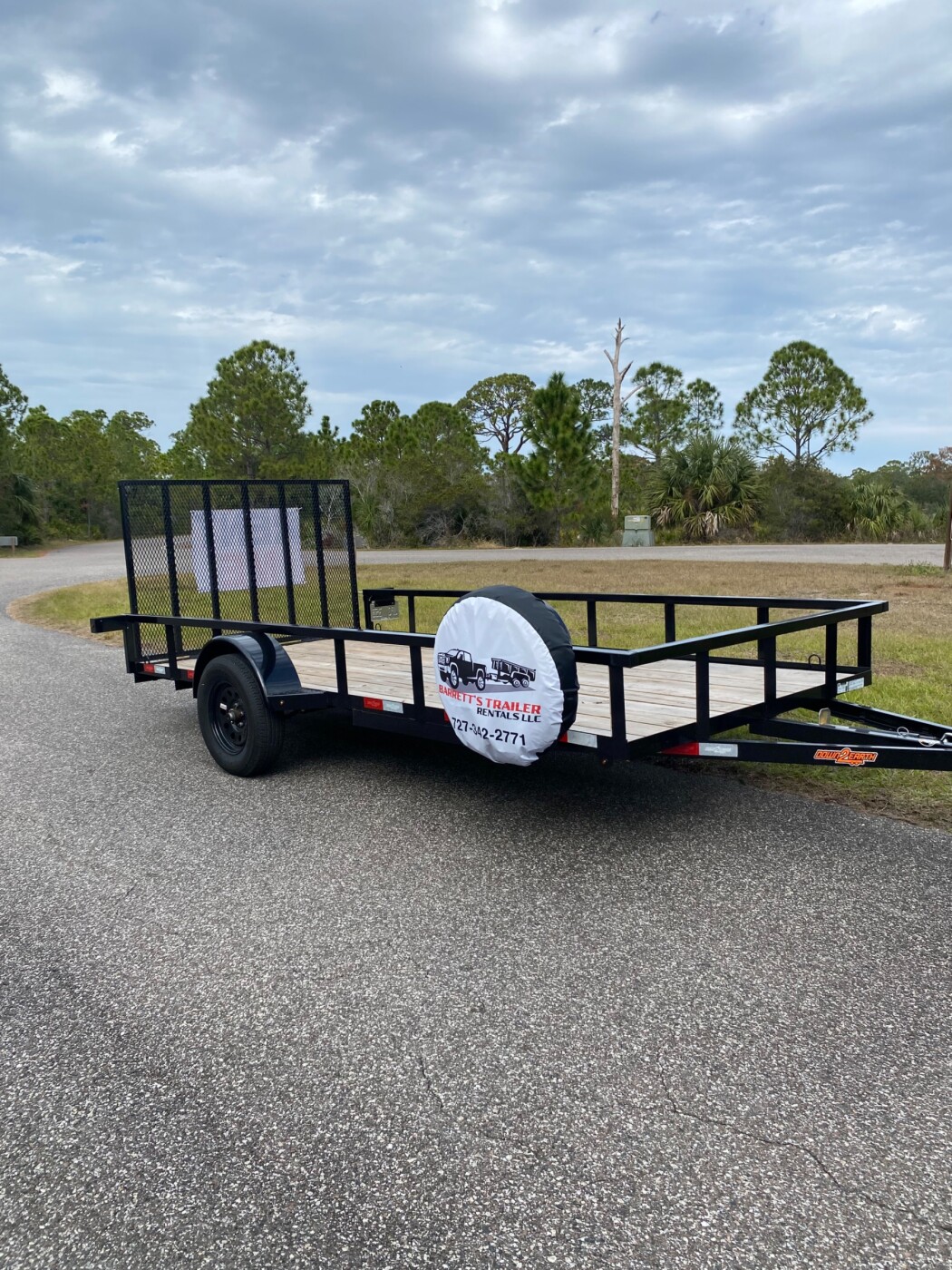 2025 Down2Earth Utility Trailer 6’4x14