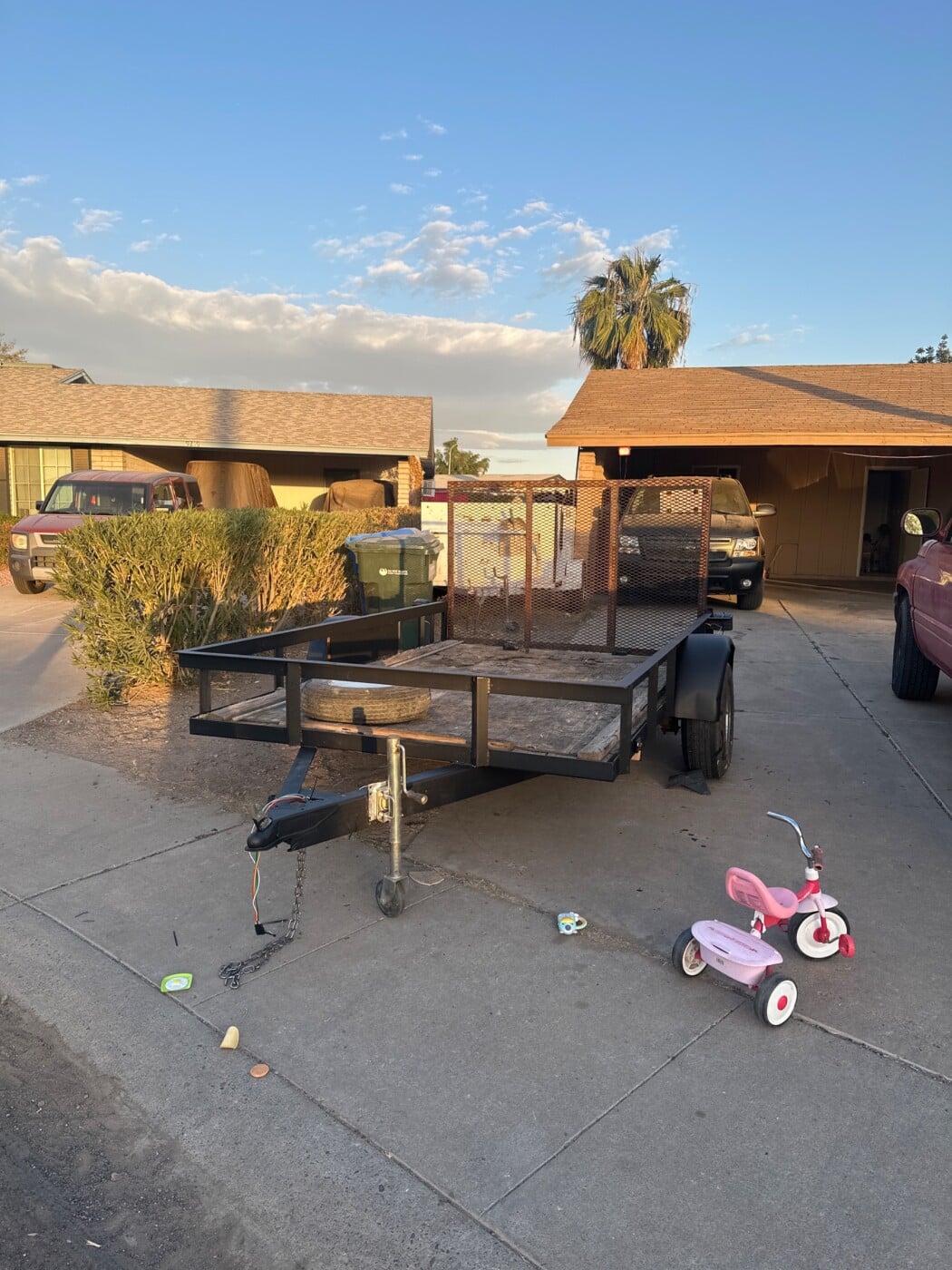 1995 Home 77x10 Utility trailer