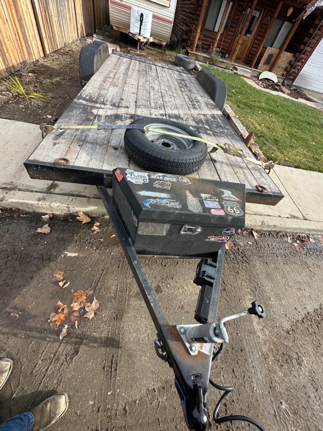 2020 carson car trailer 18 foot flatbed car hauler