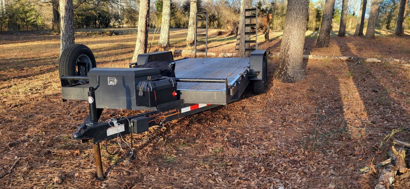 2018 Down to Earth 5 Ton Equipment/Car Hauler
