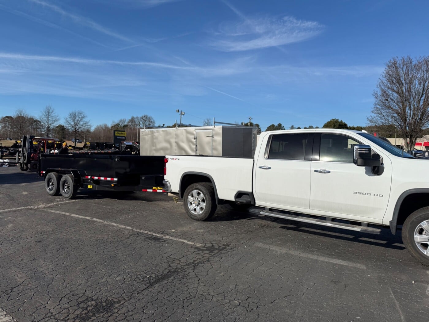 2025 Big tex 14GT dump trailer