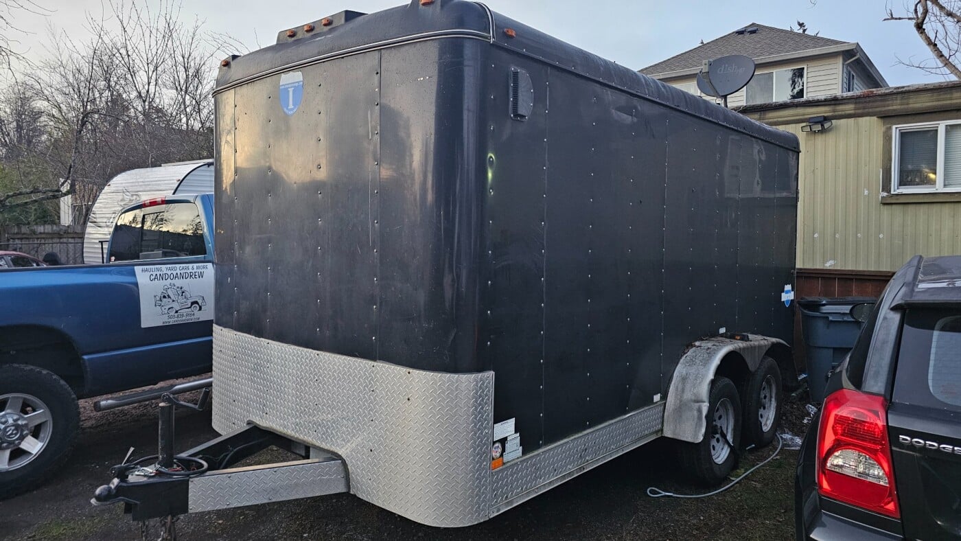 2008 Interstate Cargo I714TA2 Ramp Gate&Man Door