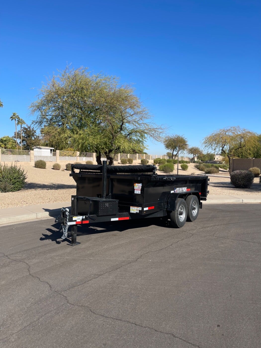 2024 Texes Pride  14k lb GVWR Bumper Pull Dump Trailer