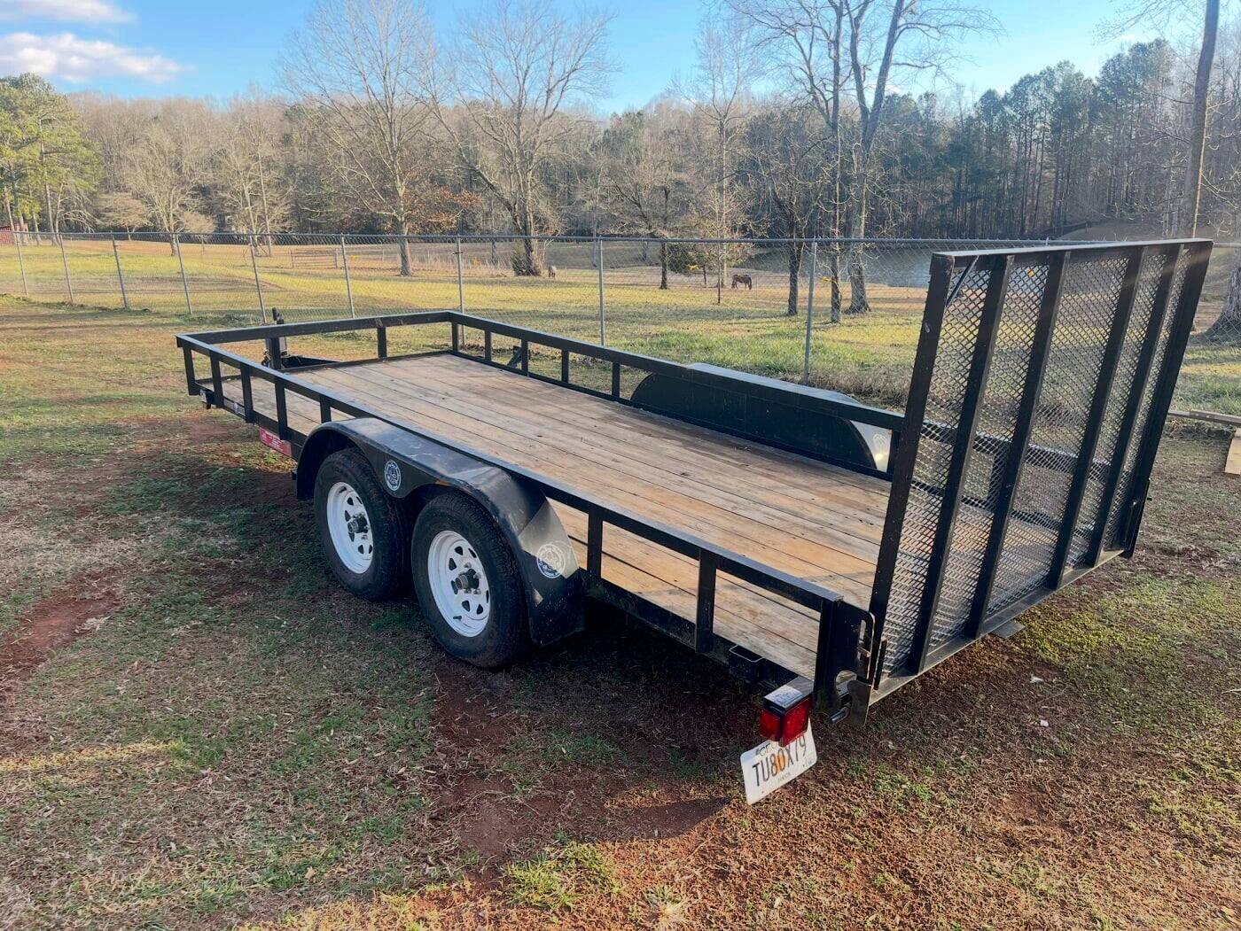 2019 Currahee Trailers LD616 7 FT X 16 FT Utility Trailer