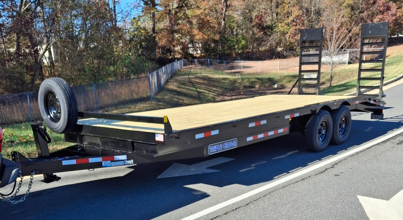 2025 Triple crown  24102 Flatbed deckover