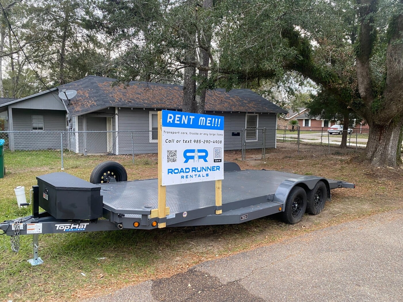 2022 Top Hat Car Hauler Low Profile (5,000 Payload)