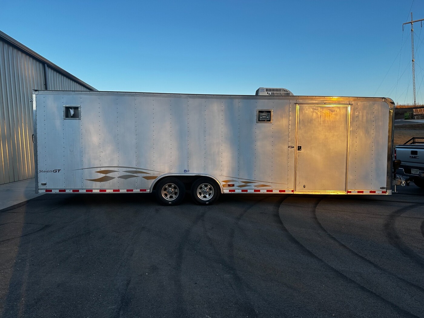 2007 Pace Arrow SCX8528TA3 Enclosed trailer with cabinets