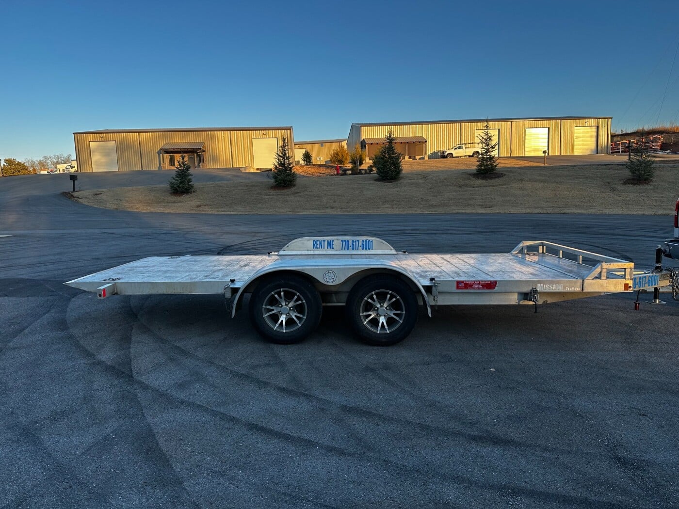 2016 Alcom Tilt Hydrualic Car hualer