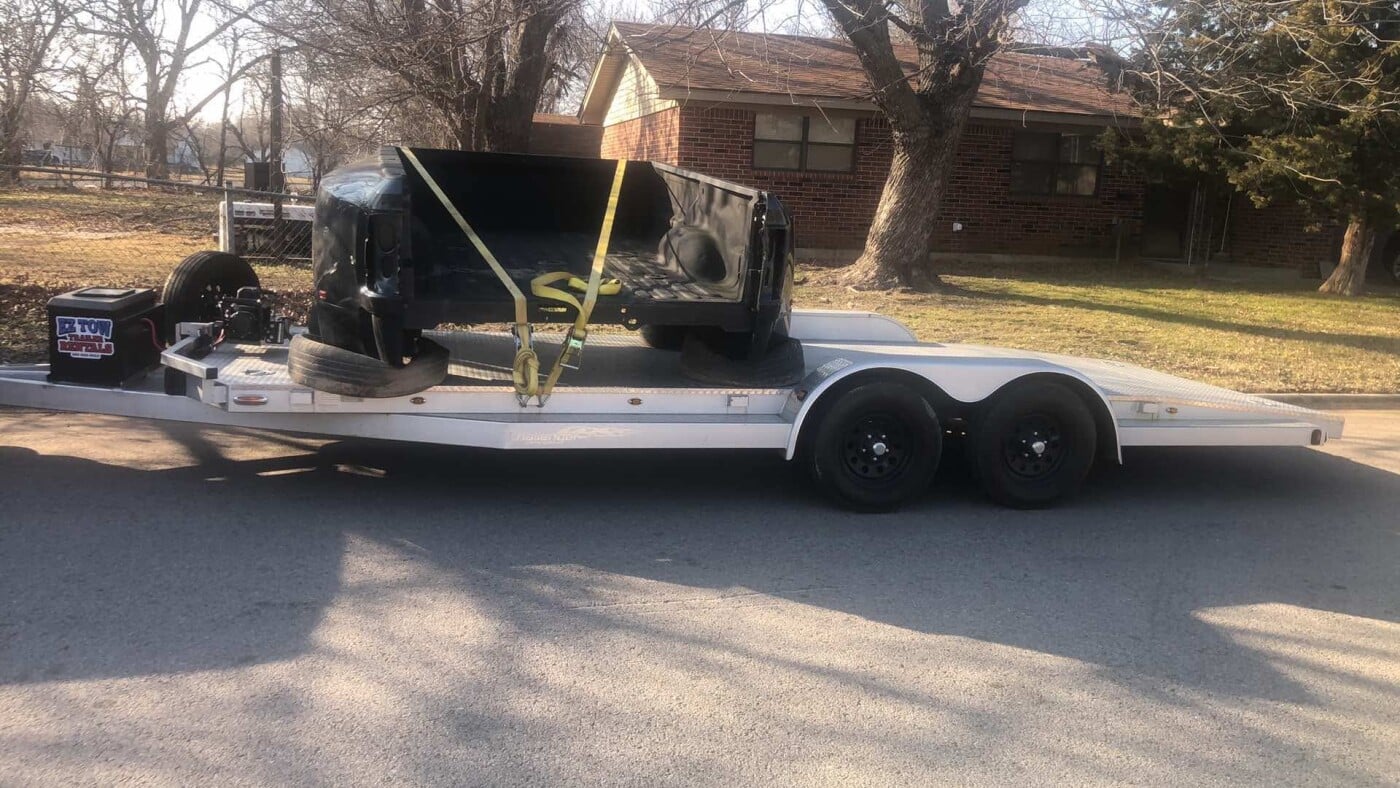 2019 IRONWORK CHALLGER  CAR HAULER