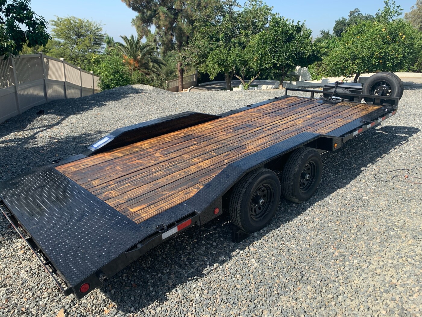 2023 PJ B5 20'x8.5' Car Hauler With Winch and Drive Over Fenders