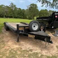 2020 Trout 24x102 Equipment/Truck Hauler