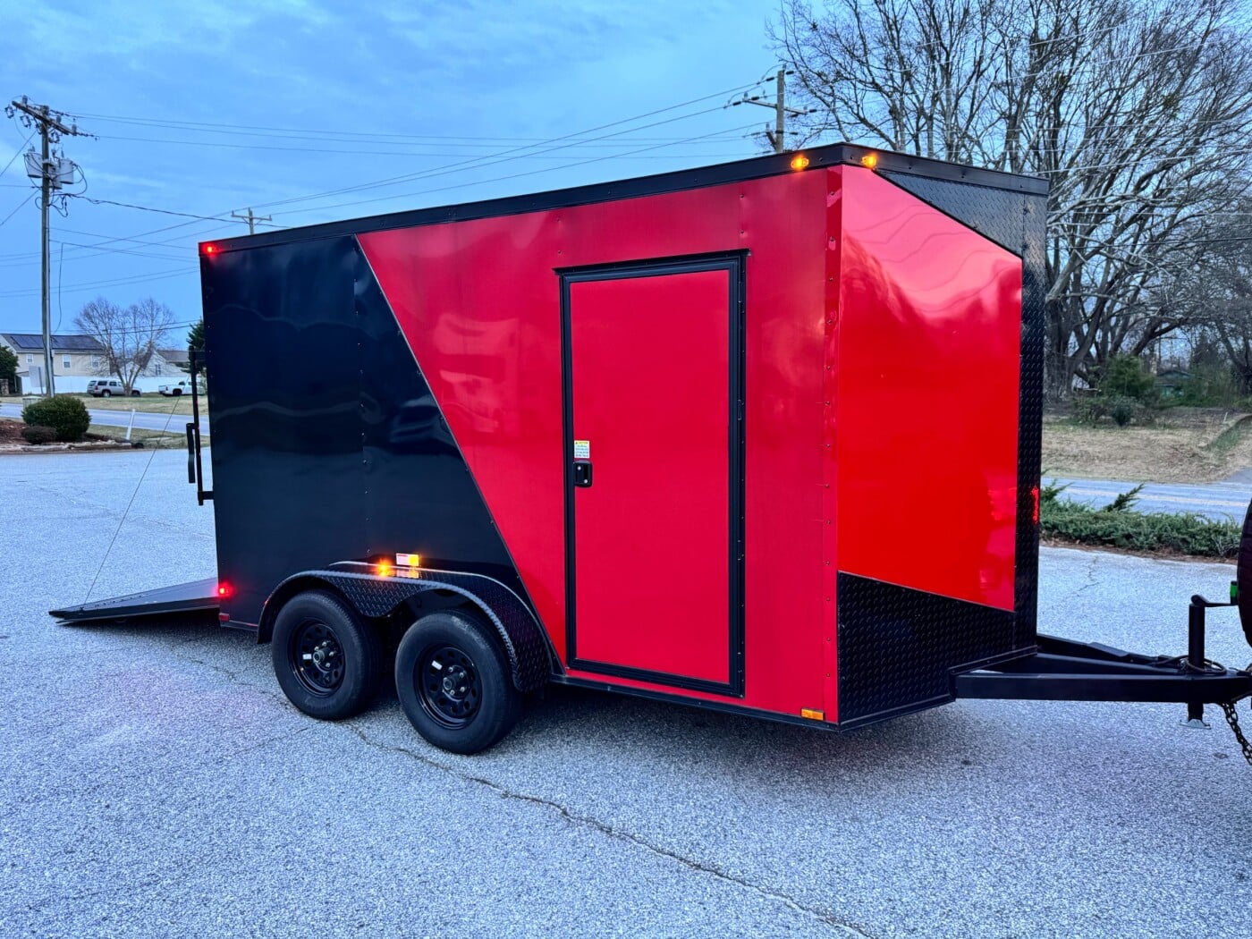 2022 Fast Cargo 12ft Enclosed  7k Motorcycle Trailer