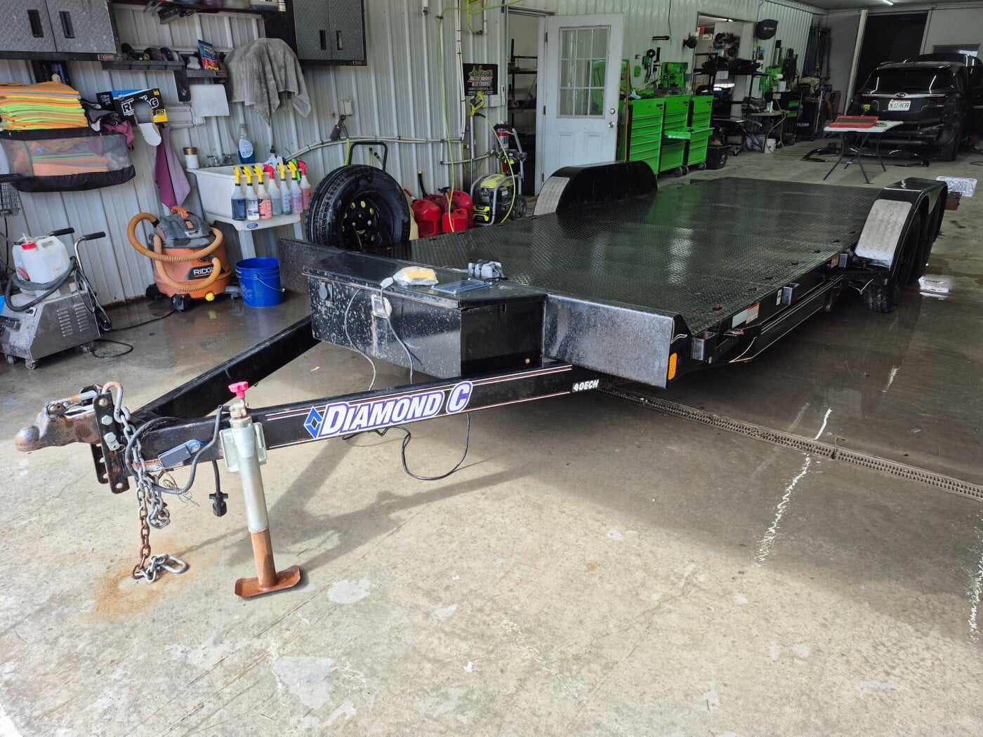 2016 Diamond C 40ECH 20ft Hydraulic Tilt Car Hauler