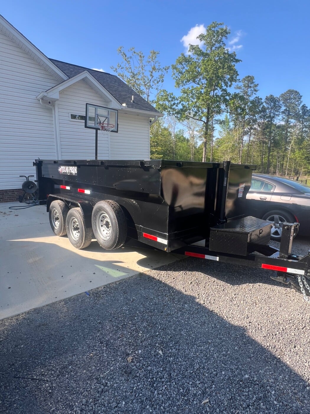 2025 Texas Pride 7X14x3 Dump Trailer