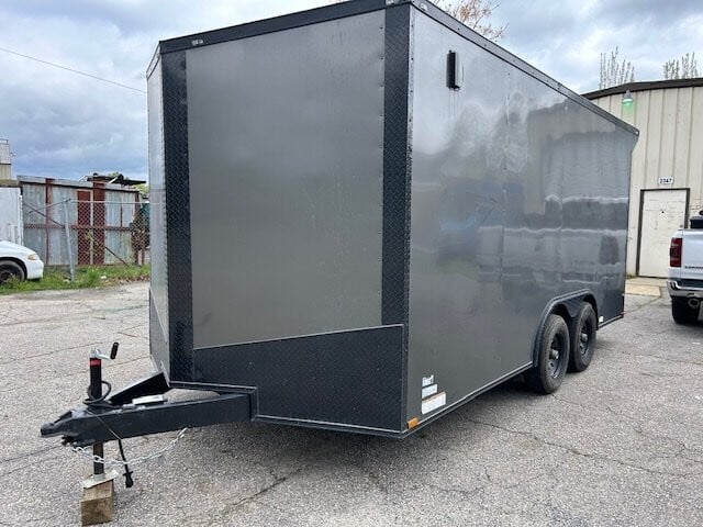 2024 Quality Enclosed 8.5x16 enclosed trailer