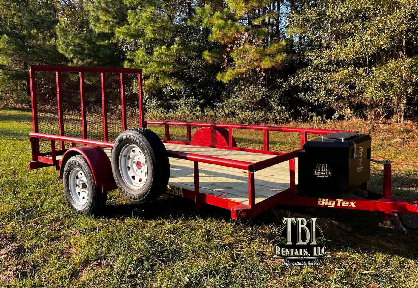 2016 BigTex 35SA Utility Trailer